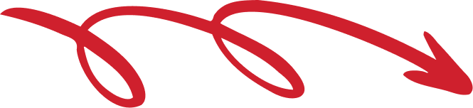 red arrow icon with no background